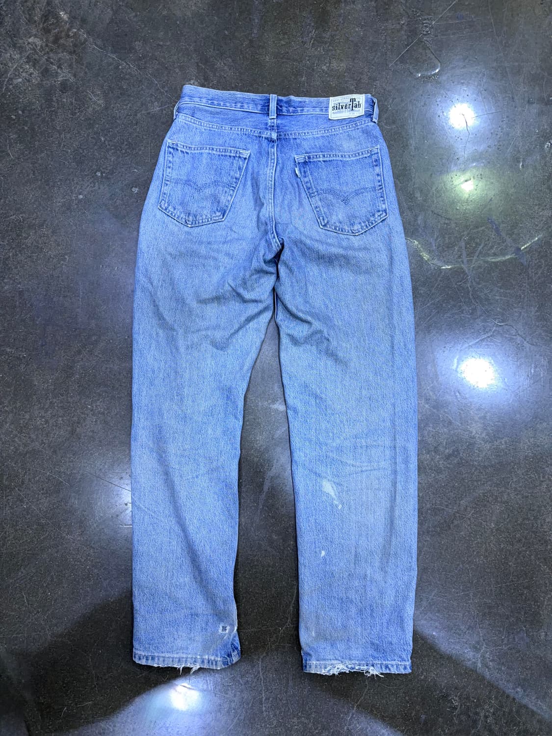 리바이스 실버탭 루즈 스트레이트핏 빈티지 워싱 데님팬츠 28 상품이미지2
