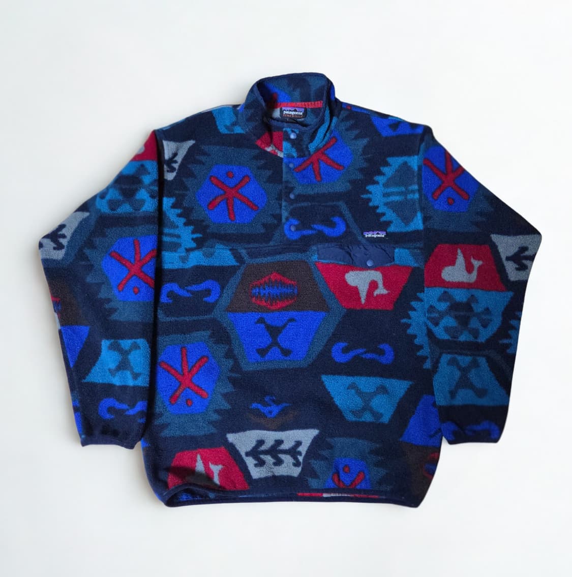 (L)파타고니아 네이티브 아즈텍 신칠라 플리스 상품이미지1