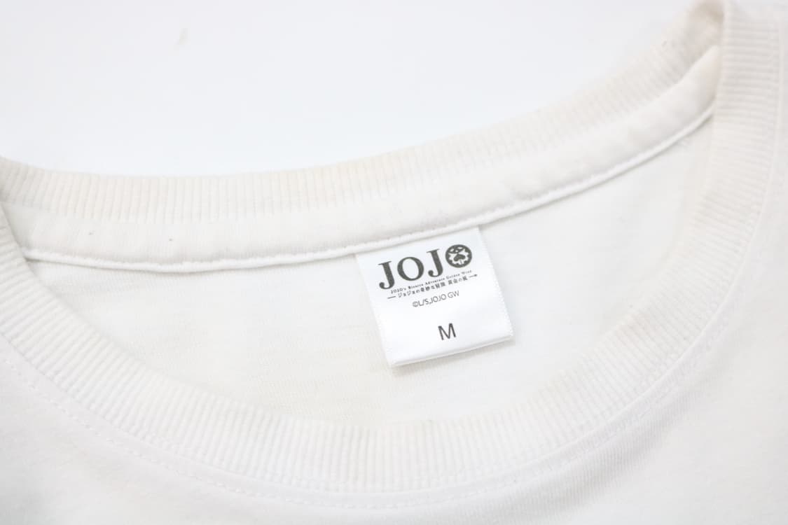 JOJO 죠죠의 기묘한 모험 황금의 바람 일러스트 롱슬리브 긴팔티셔츠 M 상품이미지6