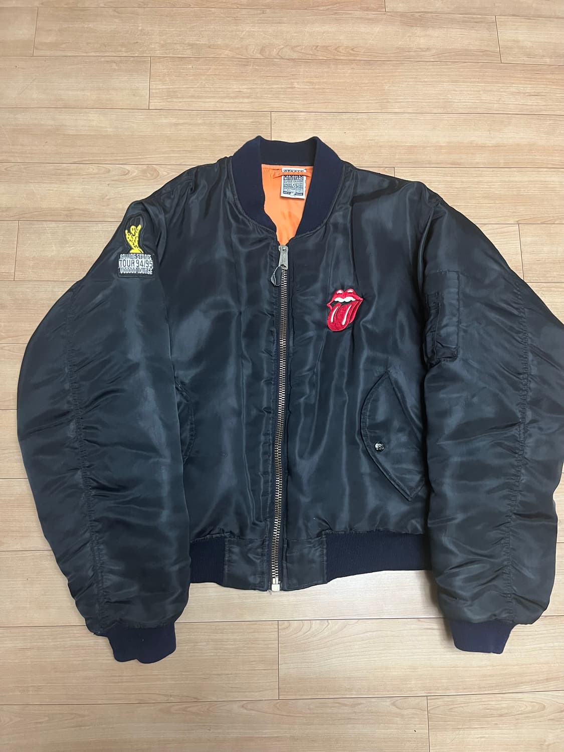 90s 롤링스톤즈 voodoo 봄버 ma-1 상품이미지1