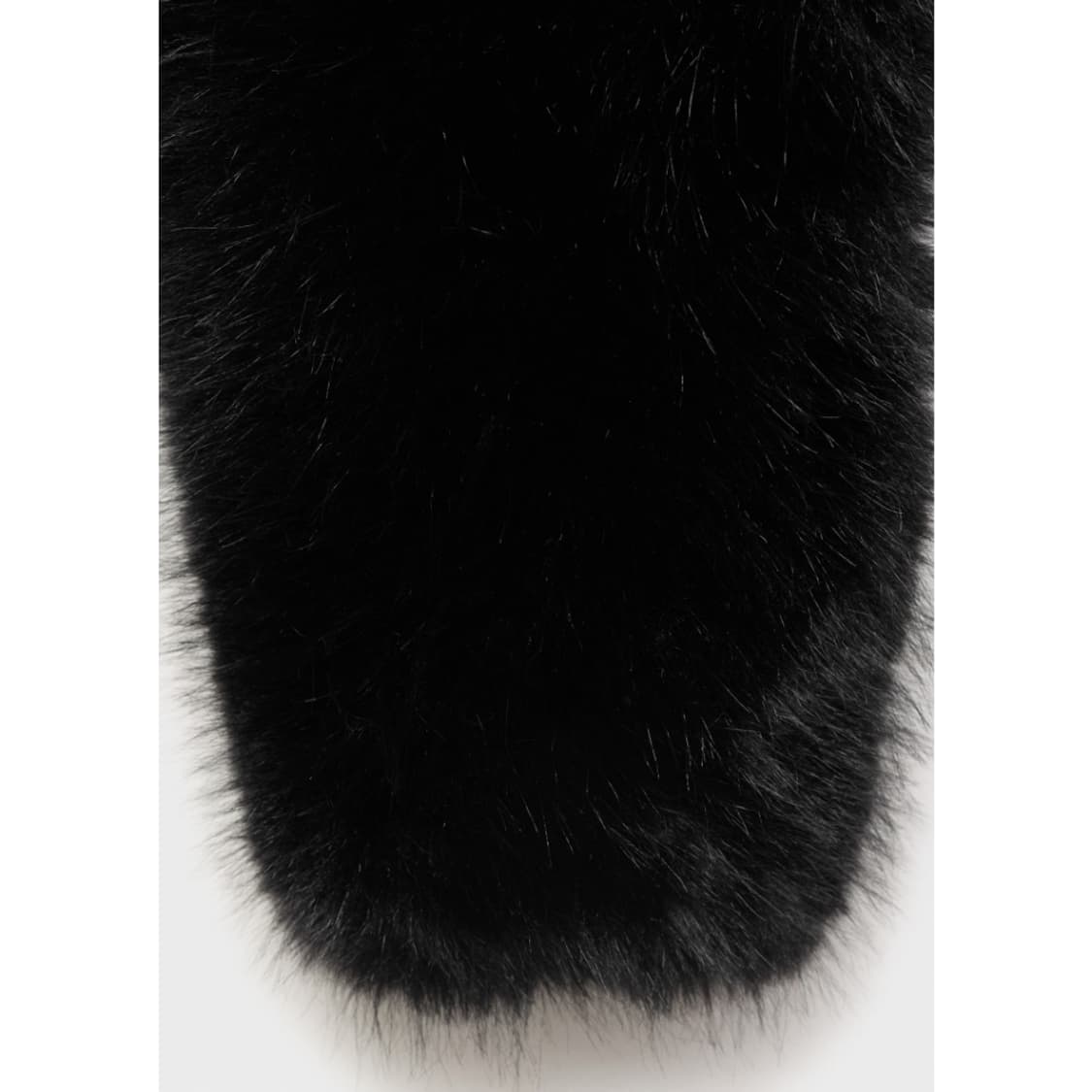 Mango 망고 퍼자켓 블랙 S 상품이미지5