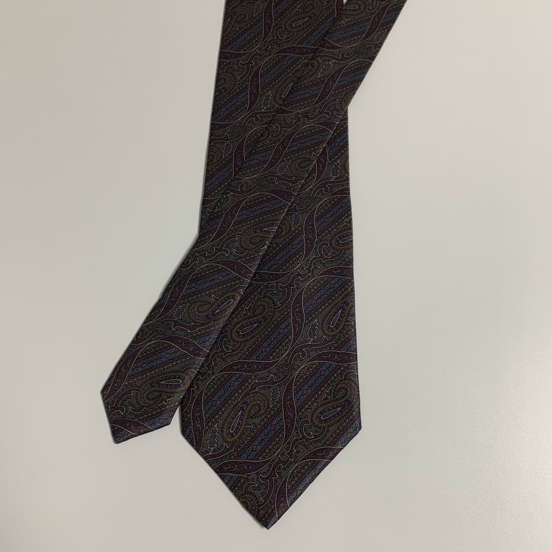 디올(Dior) 페이즐리 명품넥타이 광택 100실크 정장패션 상품이미지3