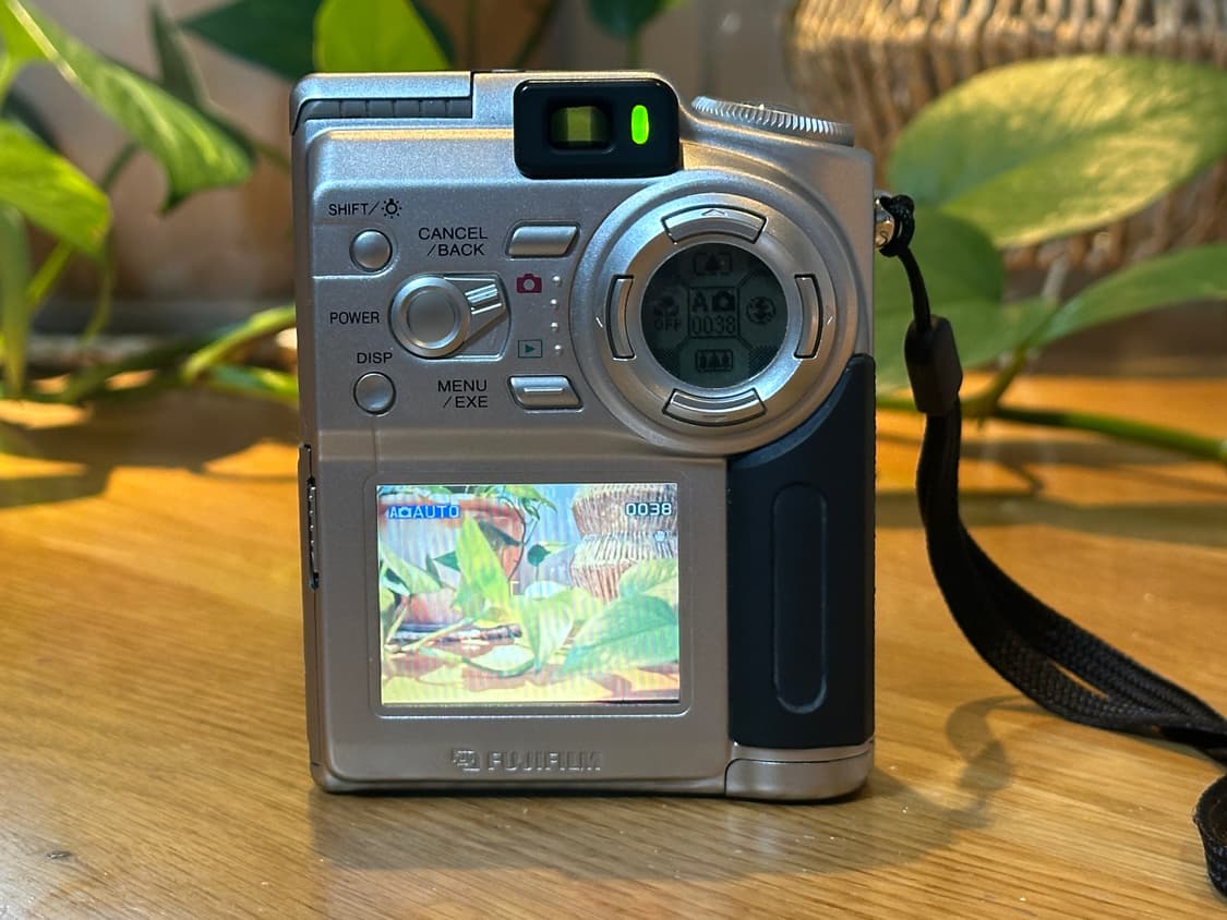 작례 O) 후지필름 파인픽스 4700z 빈티지 디카 상품이미지7