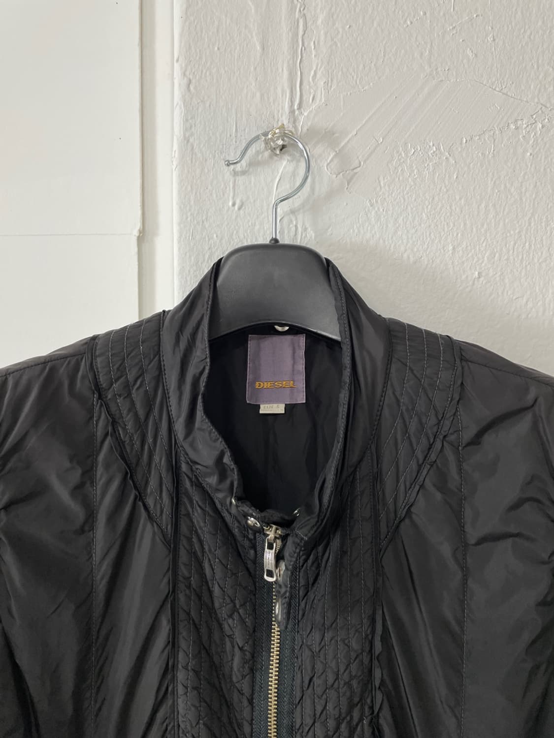 디젤 컨버터블 나일론 봄버 자켓 상품이미지3