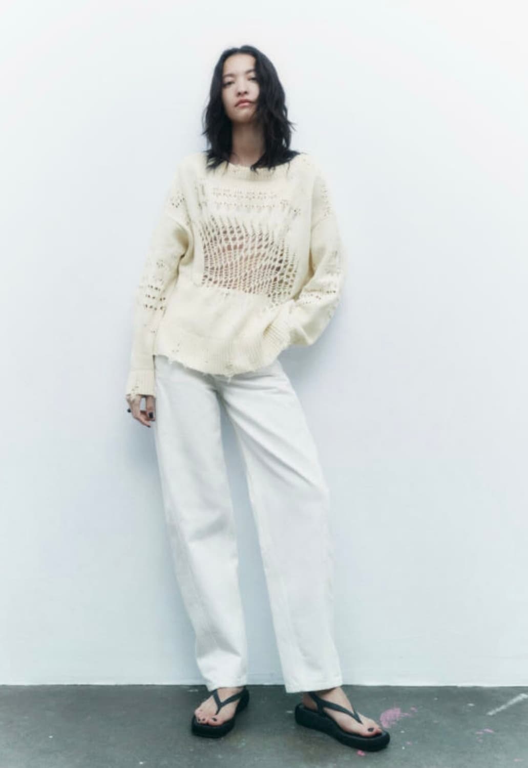 디스트로이드 니트 상품이미지1