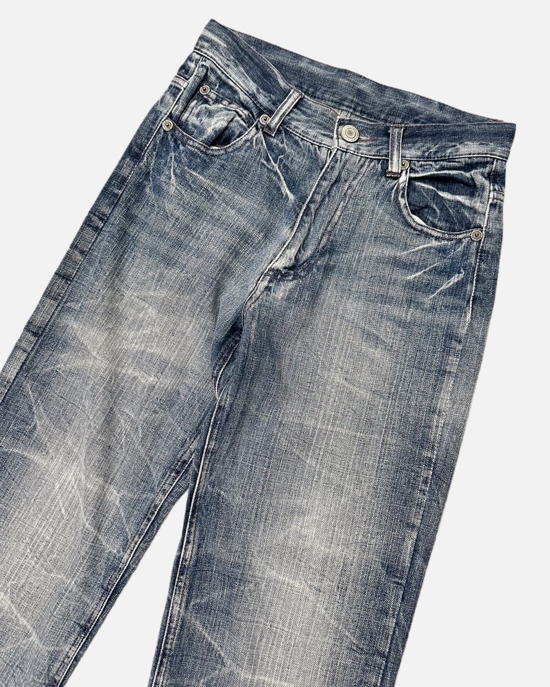 wrinkle fade straight jean 상품이미지3