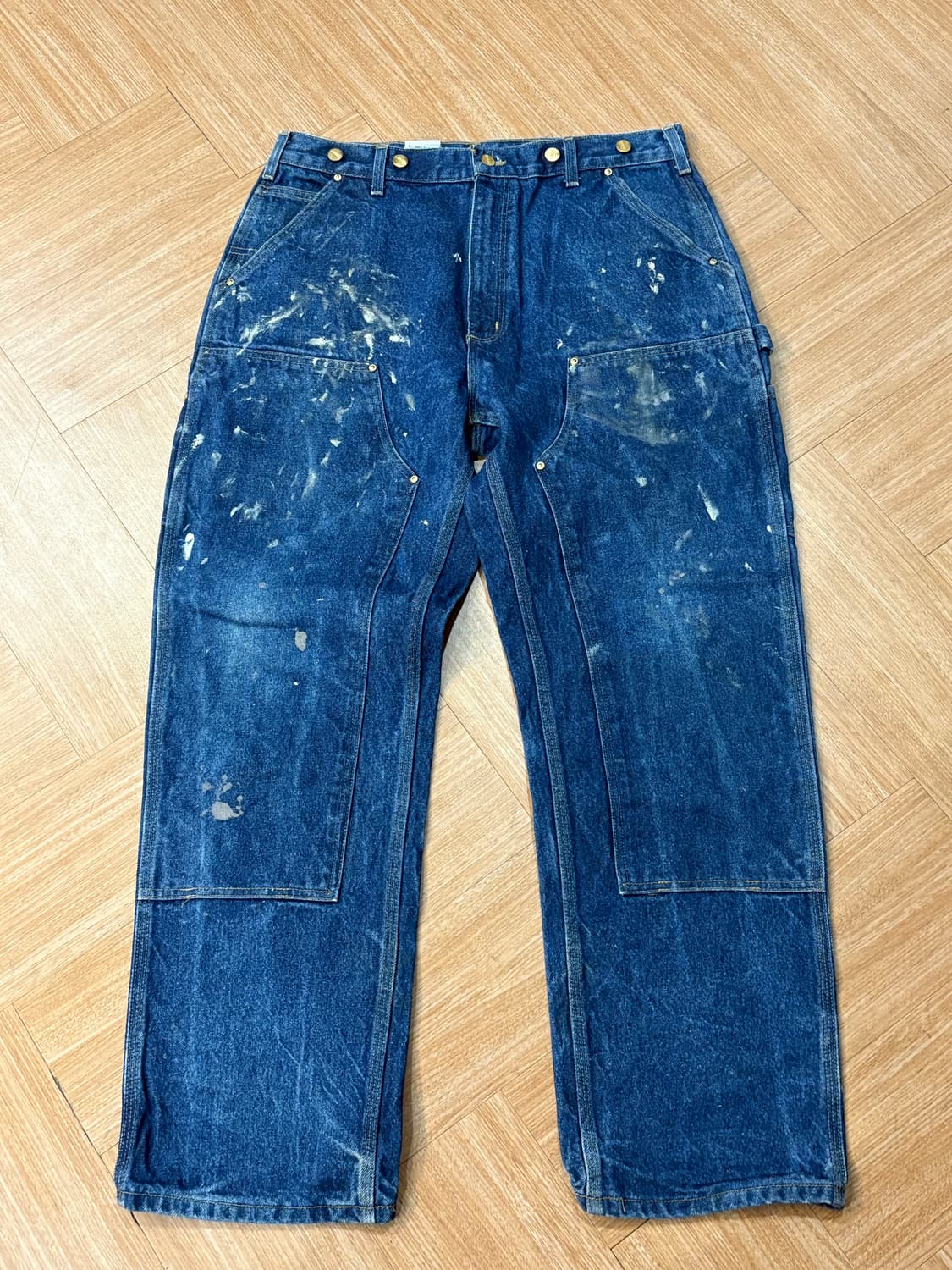 [36] 칼하트 더블니 데님 팬츠 USA 상품이미지2