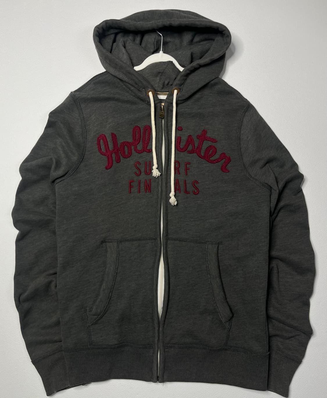 홀리스터 차콜 여성 후드집업 상품이미지1