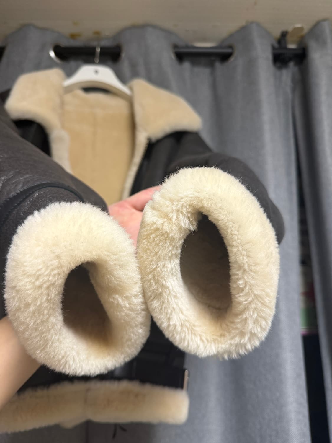 B-3 리얼 무스탕 L 상품이미지6