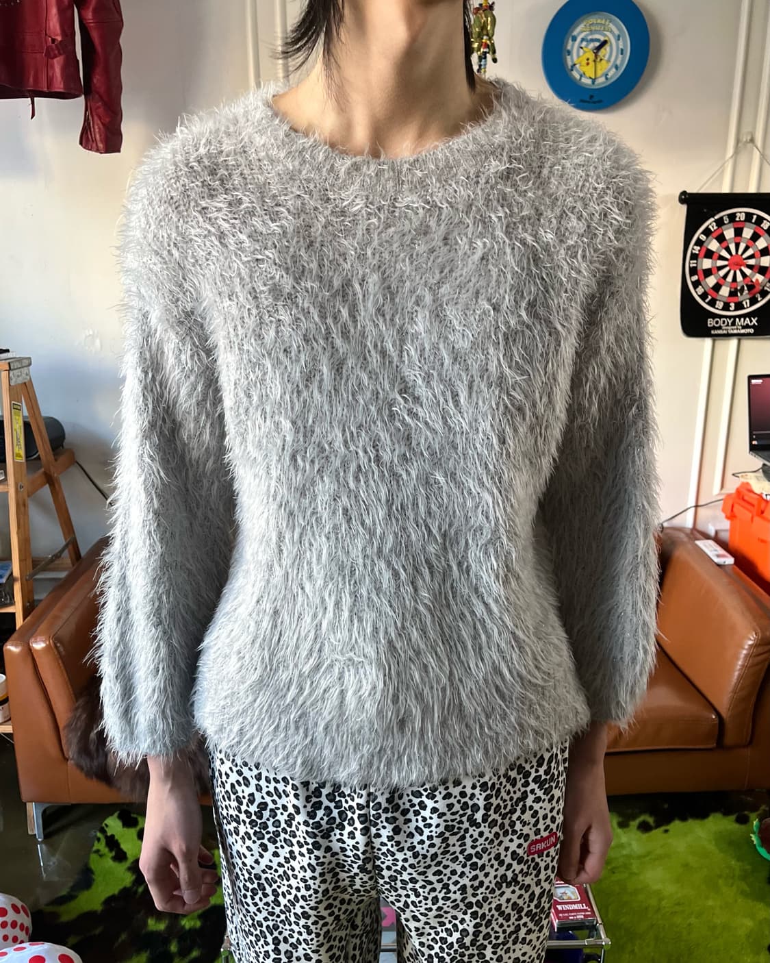 Back Number Japan Hairy Fur Knit Seeater 상품이미지2