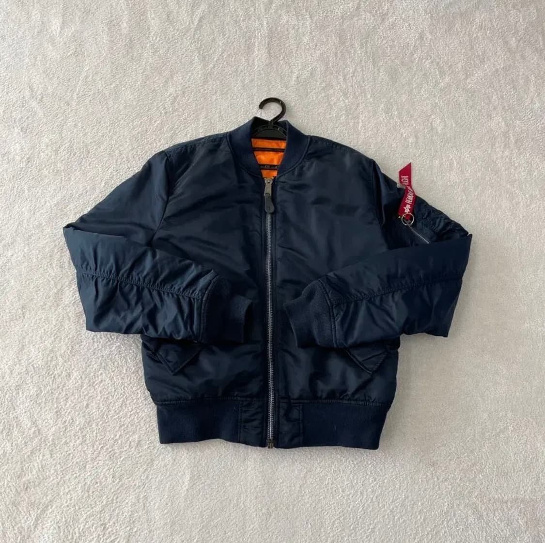 알파인더스트리 ma-1 네이비 L사이즈 상품이미지1