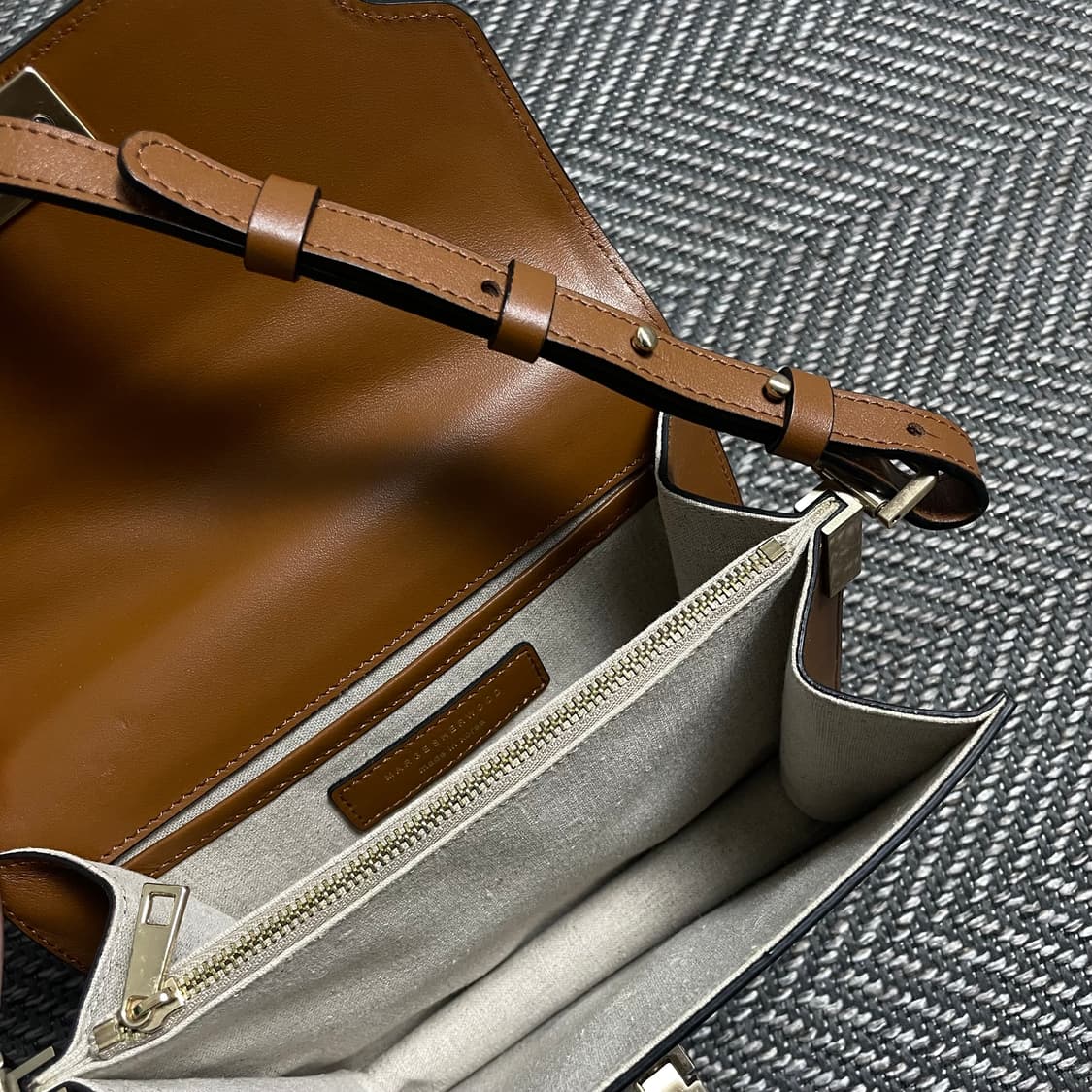 마지셔우드 브라운 빈티지브릭 크로스백y 5346 상품이미지5