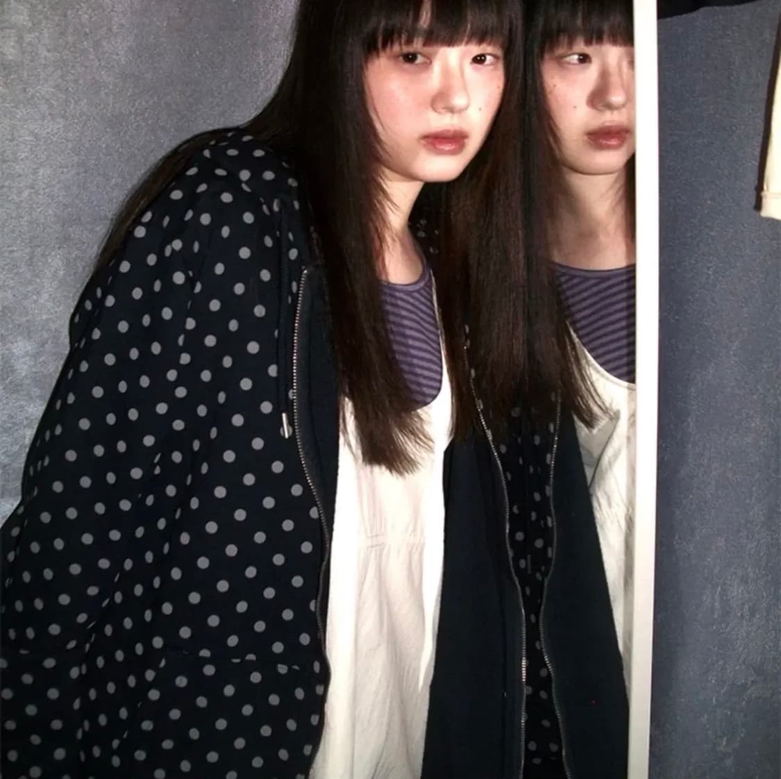 에노시 APR8 Original DOT HOODIE ZIP-UP 상품이미지2