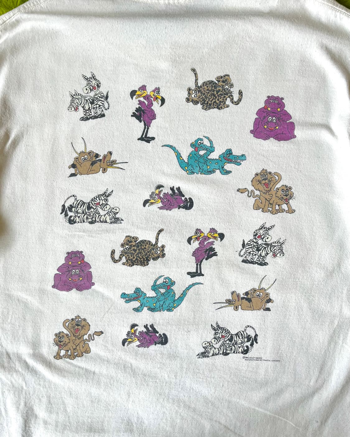 1990s Kamasutra USA Vintage 1/2 T-Shirt 상품이미지9