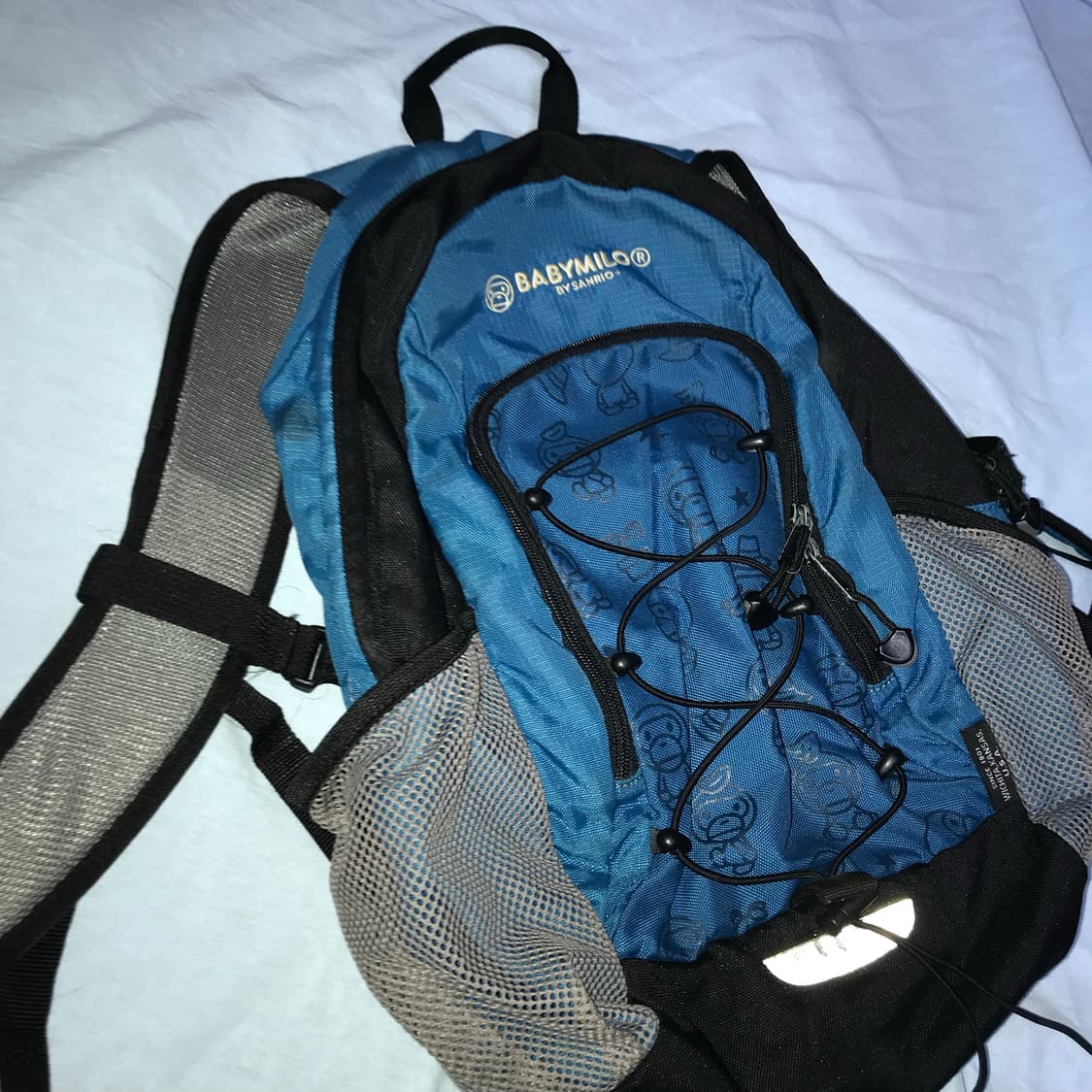 베이비 마일로 백팩 콜맨 콜라보 베이프 가방 빈티지 상품이미지1