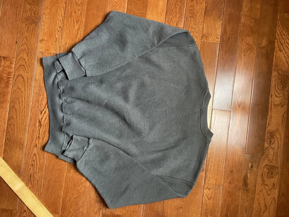 90s 러셀 애슬레틱 빈티지 그레이 맨투맨 상품이미지9