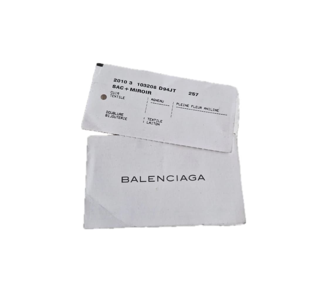 Balenciaga 모터백 스몰 네이비 상품이미지3