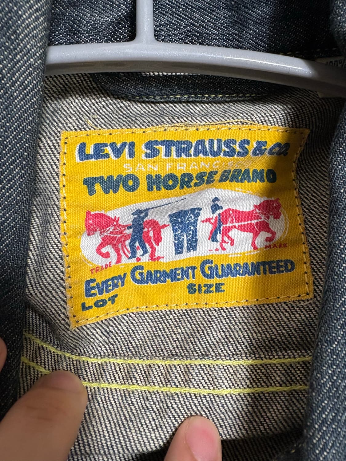 리바이스 청자켓 상품이미지4