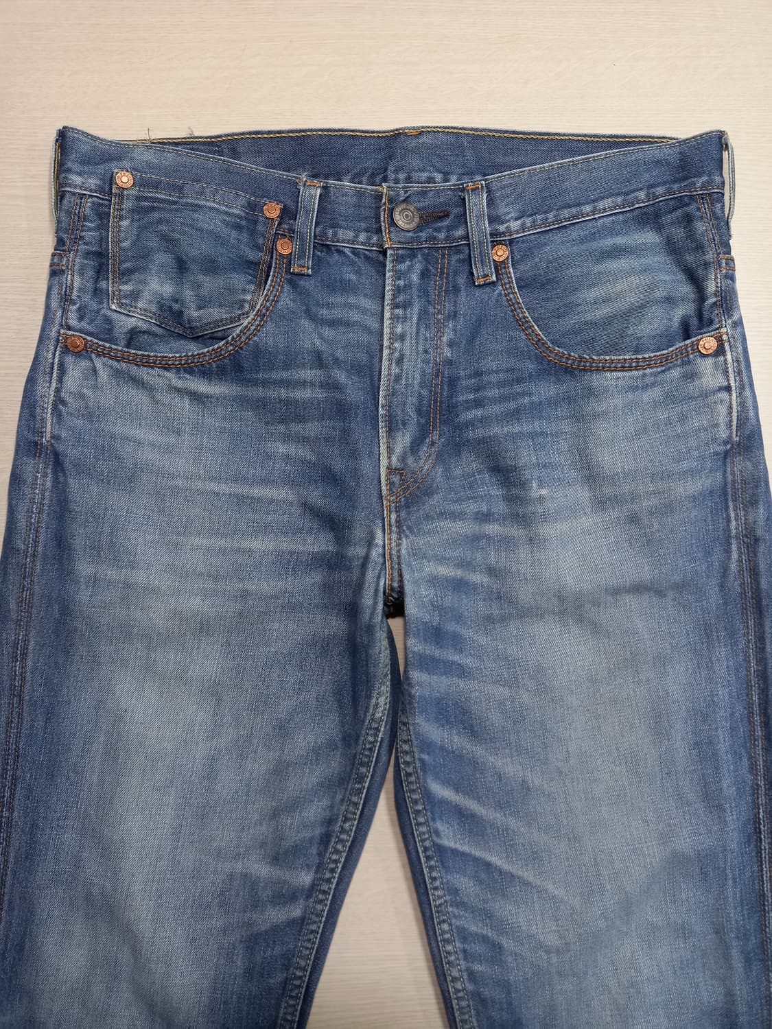 34 리바이스511 워싱 슬림일자진 34-552 상품이미지3