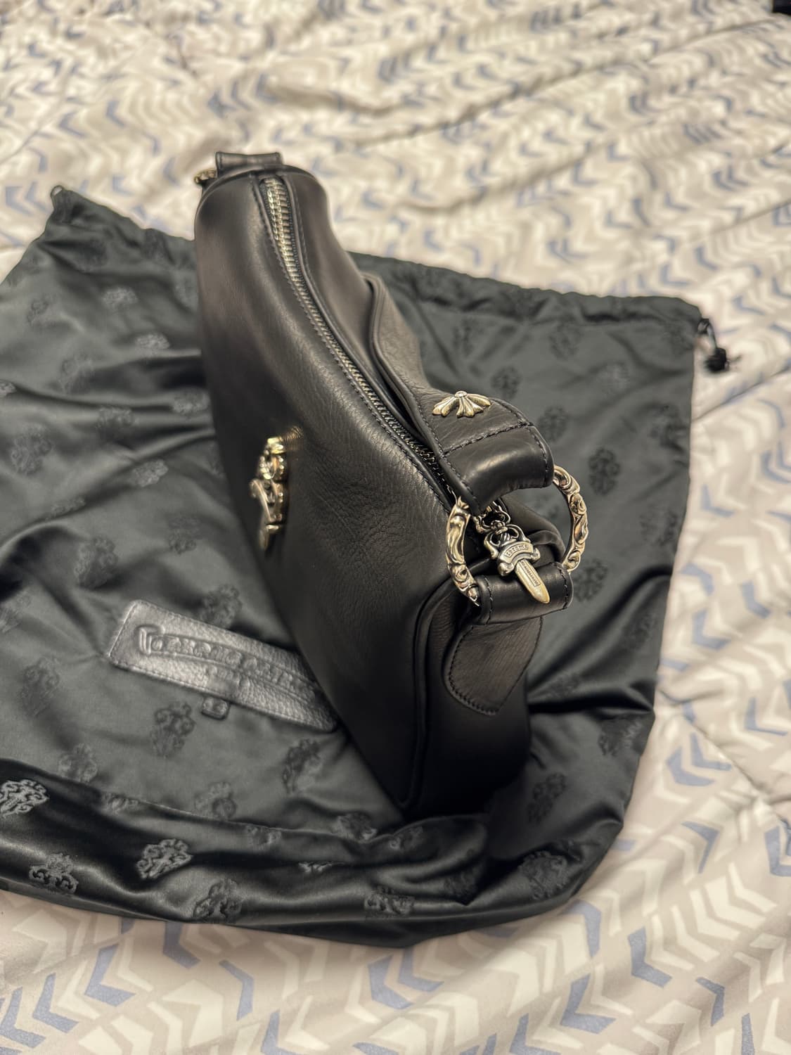 [새상품] 크롬하츠 치킨 너겟백 블랙 상품이미지3