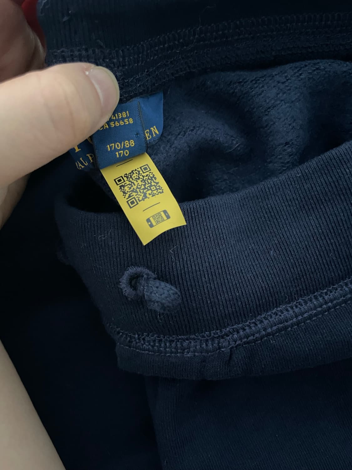 Polo 폴로 랄프로렌 네이비 조거팬츠 보이즈 XL(새상품) 상품이미지3