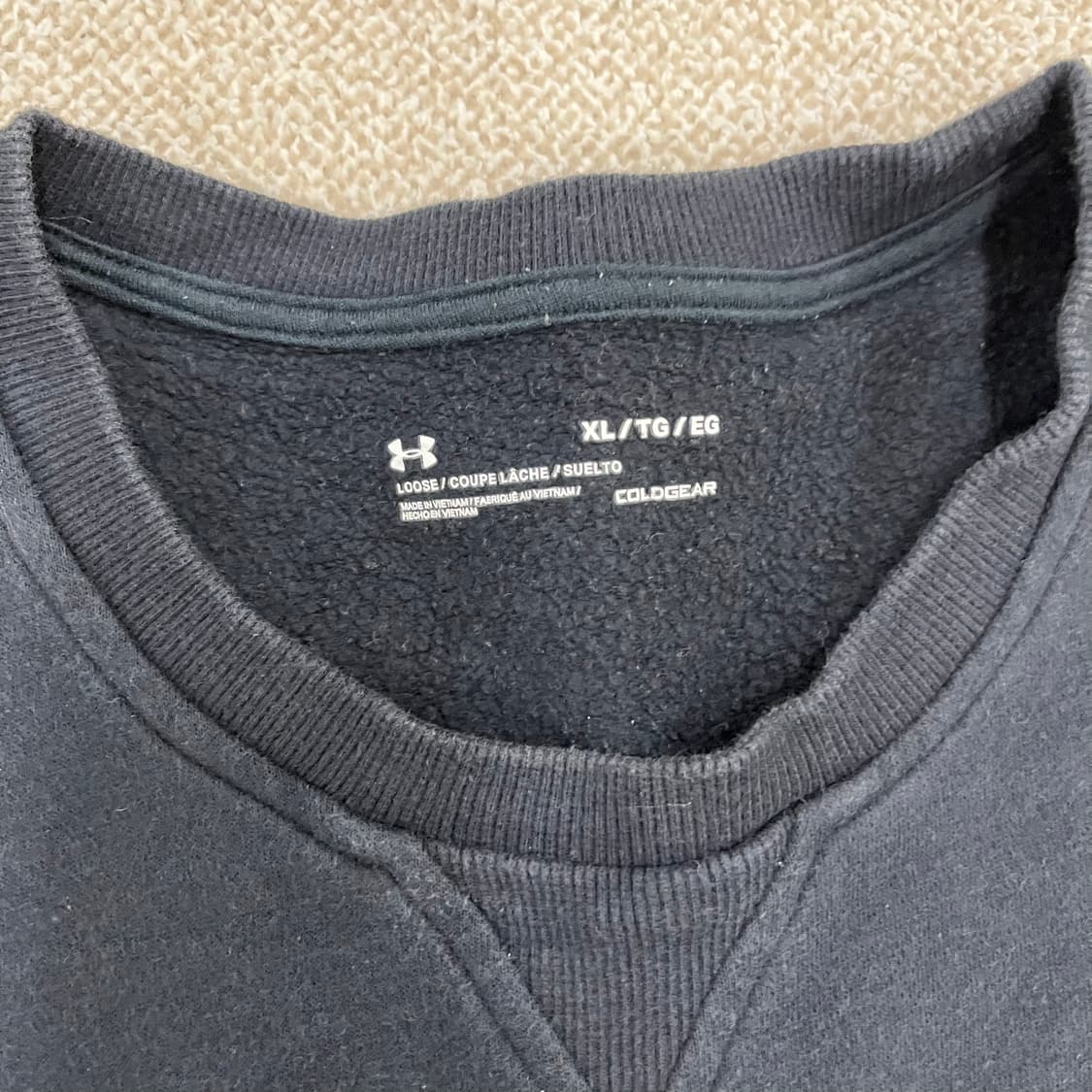 [XL] 언더아머 라이벌 플리스 카모 워드마크 크루 맨투맨 스웻셔츠 01 상품이미지2