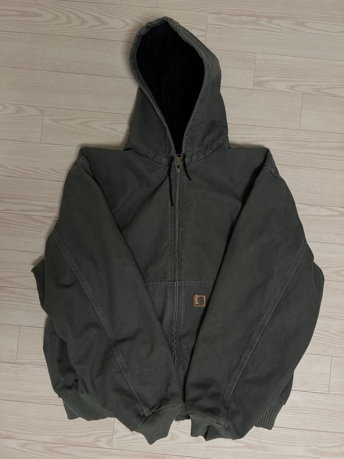  (2XL) 칼하트 00's J160 SAG 세이지 그린 액티브 자켓 상품이미지1