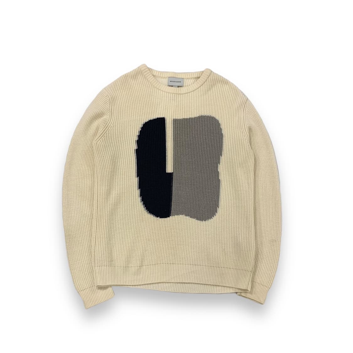 솔리드옴므 그래픽 니트 상품이미지1