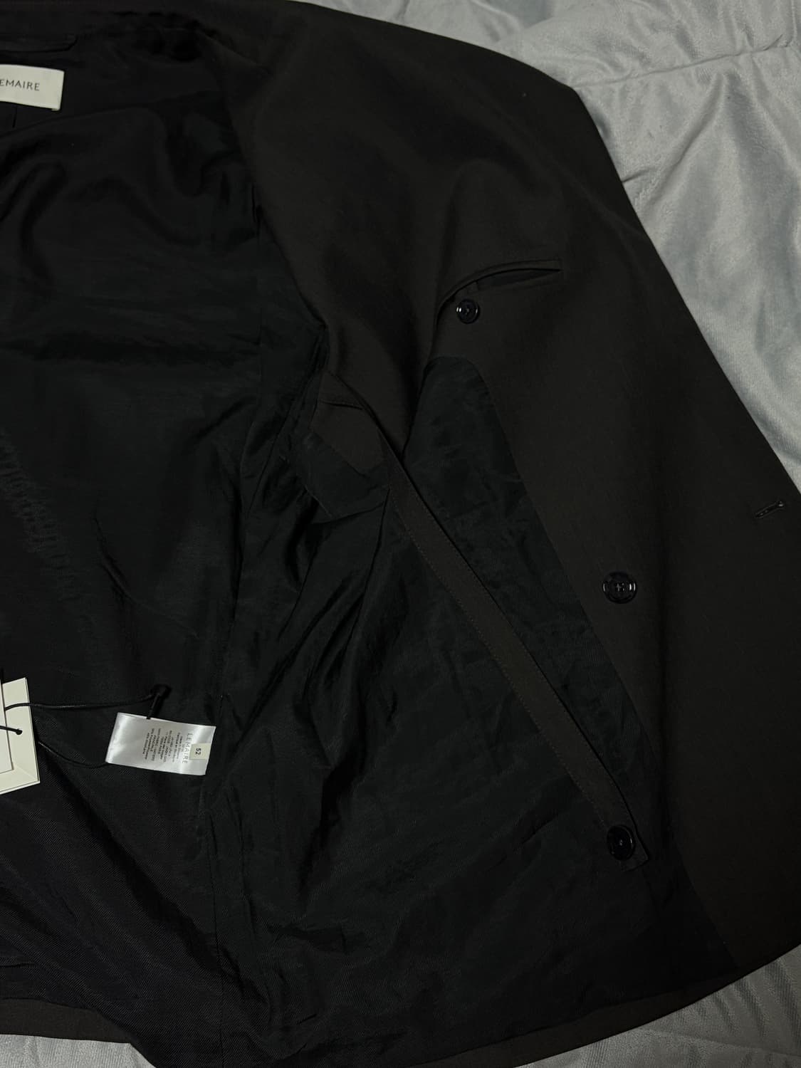 [XL] 르메르 25SS 더블 브레스티드 자켓 다크브라운 상품이미지4