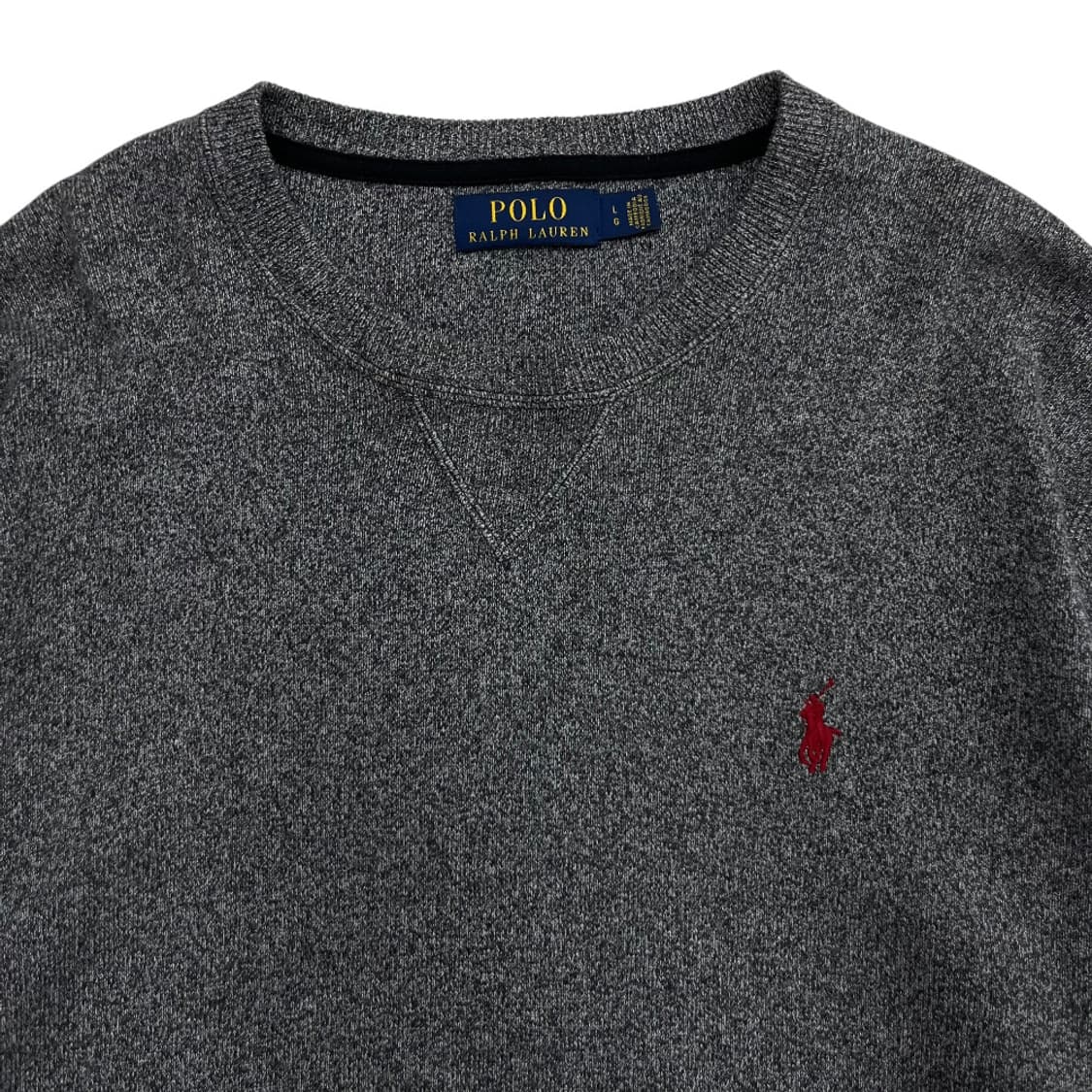폴로 랄프로렌 레드포니 그레이 보카시 맨투맨 L 상품이미지4