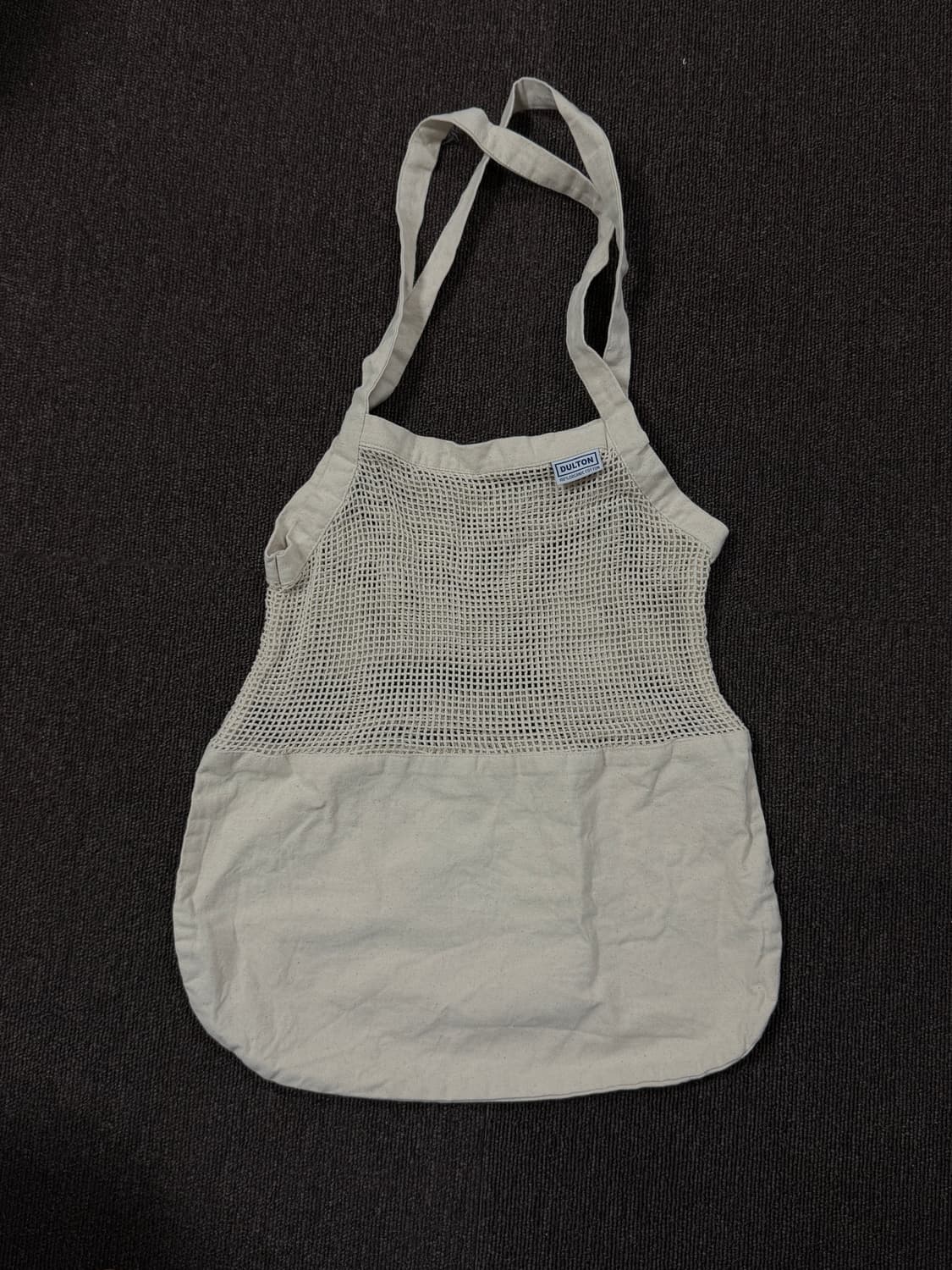 DULTON 오가닉 코튼 메쉬 에코백 (S, 거의 새것) 상품이미지1