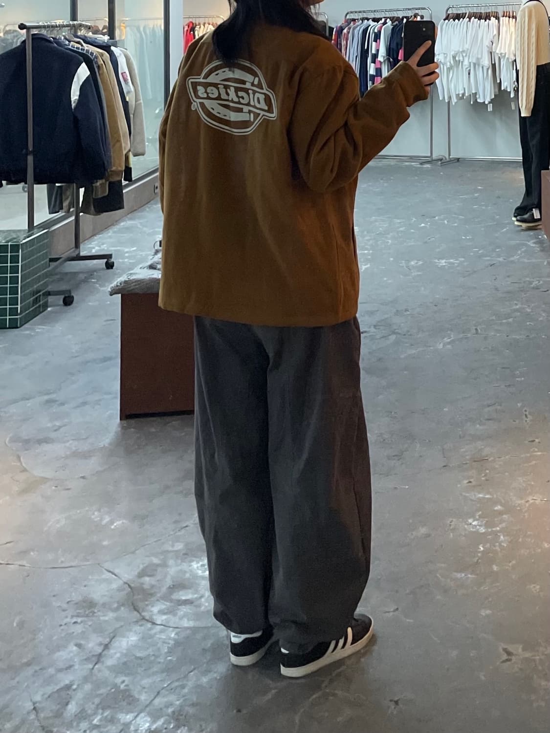 디키즈 백자수로고 워크자켓 H814 상품이미지2
