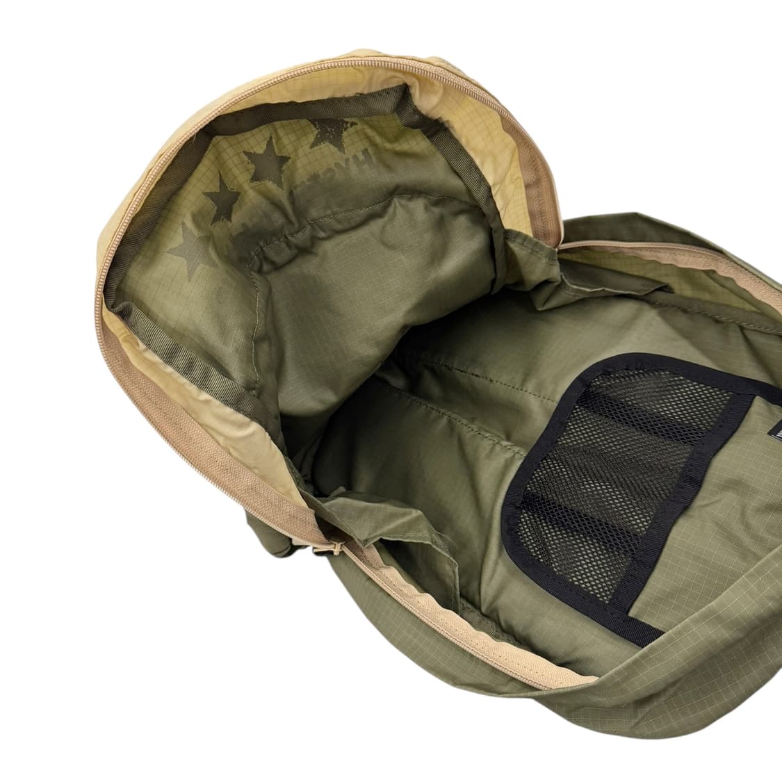 히스테릭글래머 나일론 립스탑 백팩 카키 상품이미지9