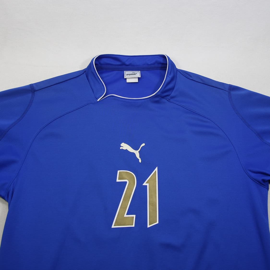 (착용컷) PUMA 풋볼 유니폼 상의 (남성용 100) 상품이미지4