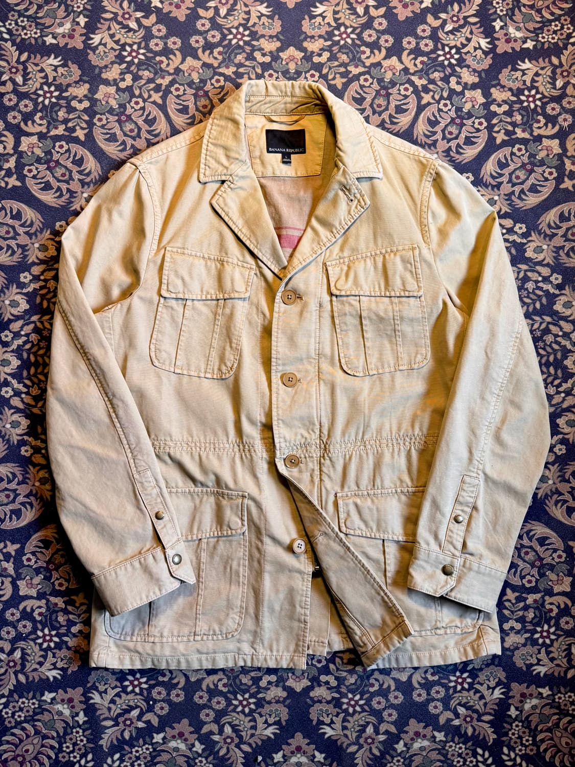 바나나 리퍼블릭 캔버스 사파리자켓  상품이미지1