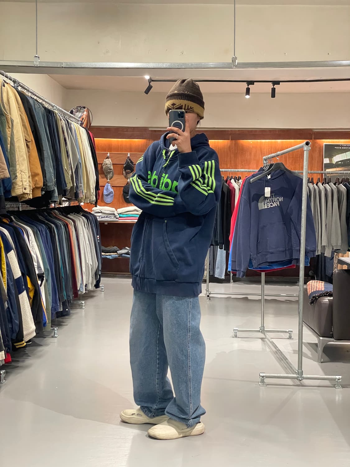 아디다스 후드 집업   상품이미지3