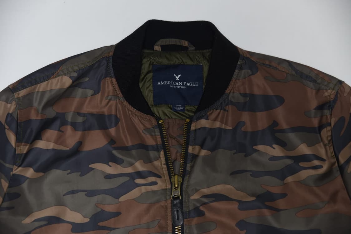 아메리칸 이글 카모 항공점퍼 S 상품이미지1