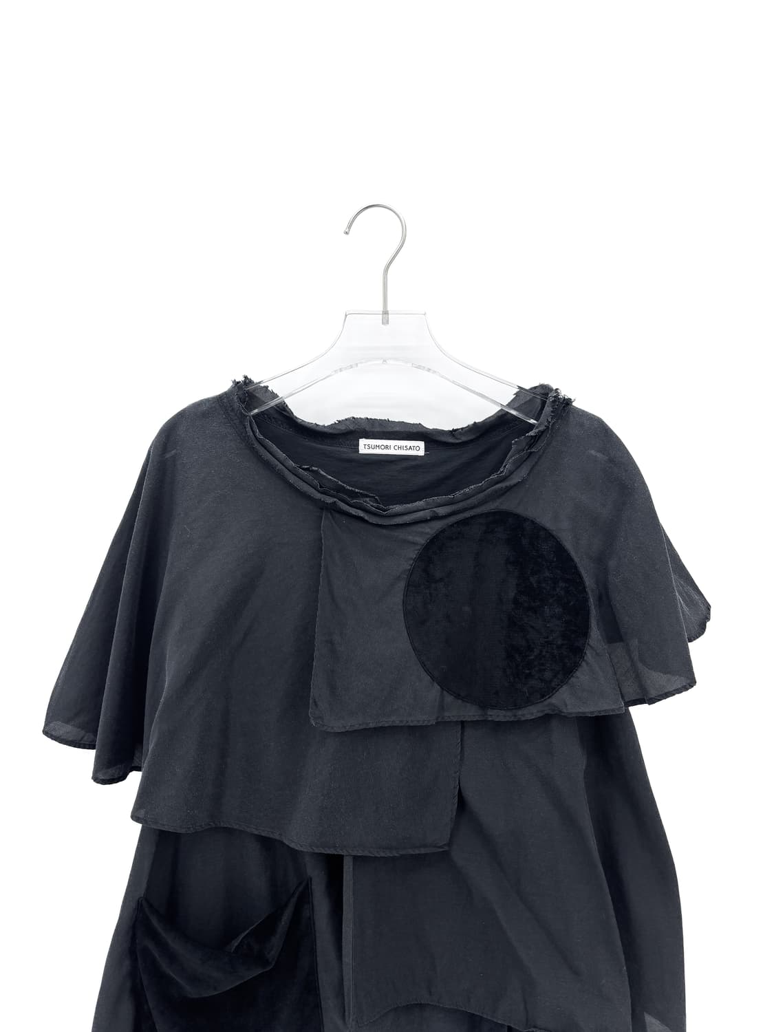 츠모리 치사토 도트 레이어드 블라우스  상품이미지2