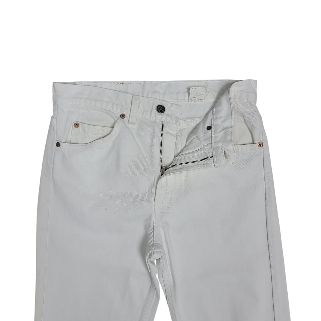 '90s U.S.A Levi’s 505 White Jeans 상품이미지5