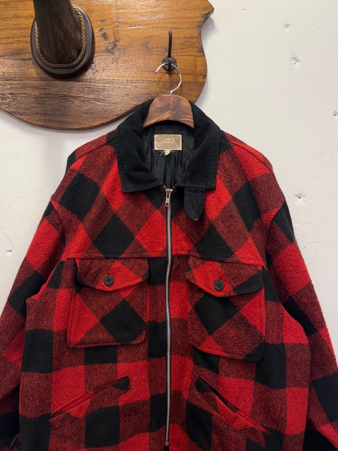 L) Wrangler 랭글러 Wool Buffalo Check Jack 상품이미지3