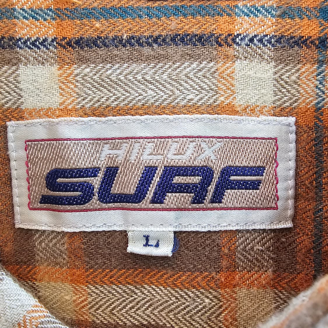 JPN 플란넬 브라운 체크셔츠 상품이미지7