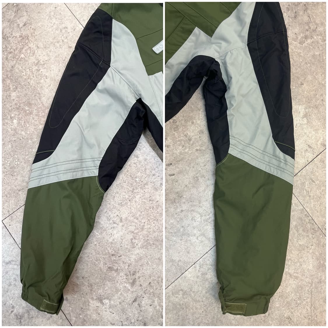 컬럼비아 배색 바람막이 자켓 카키 #csz2678 상품이미지6