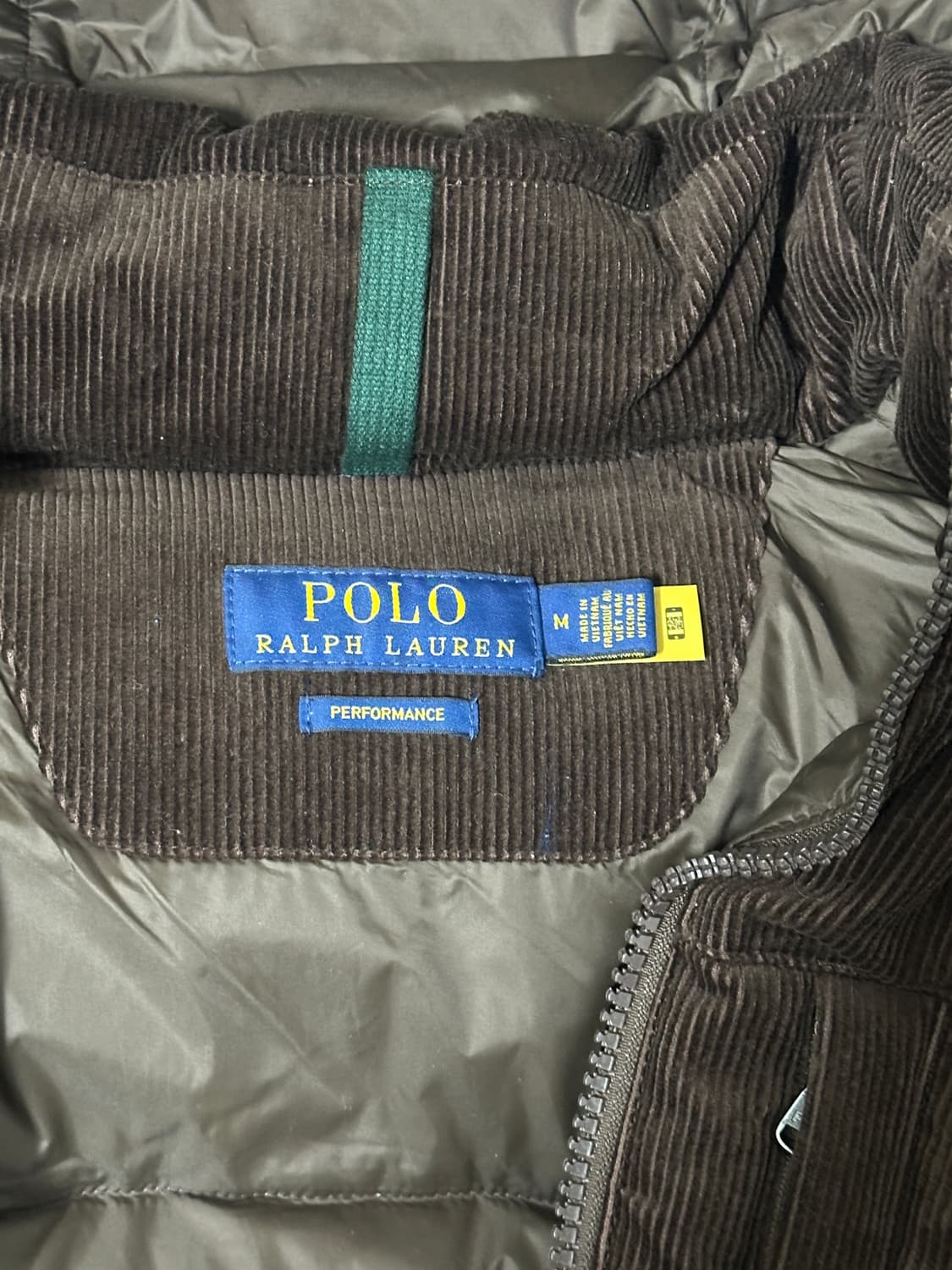 폴로 코듀로이 패딩 M 상품이미지5