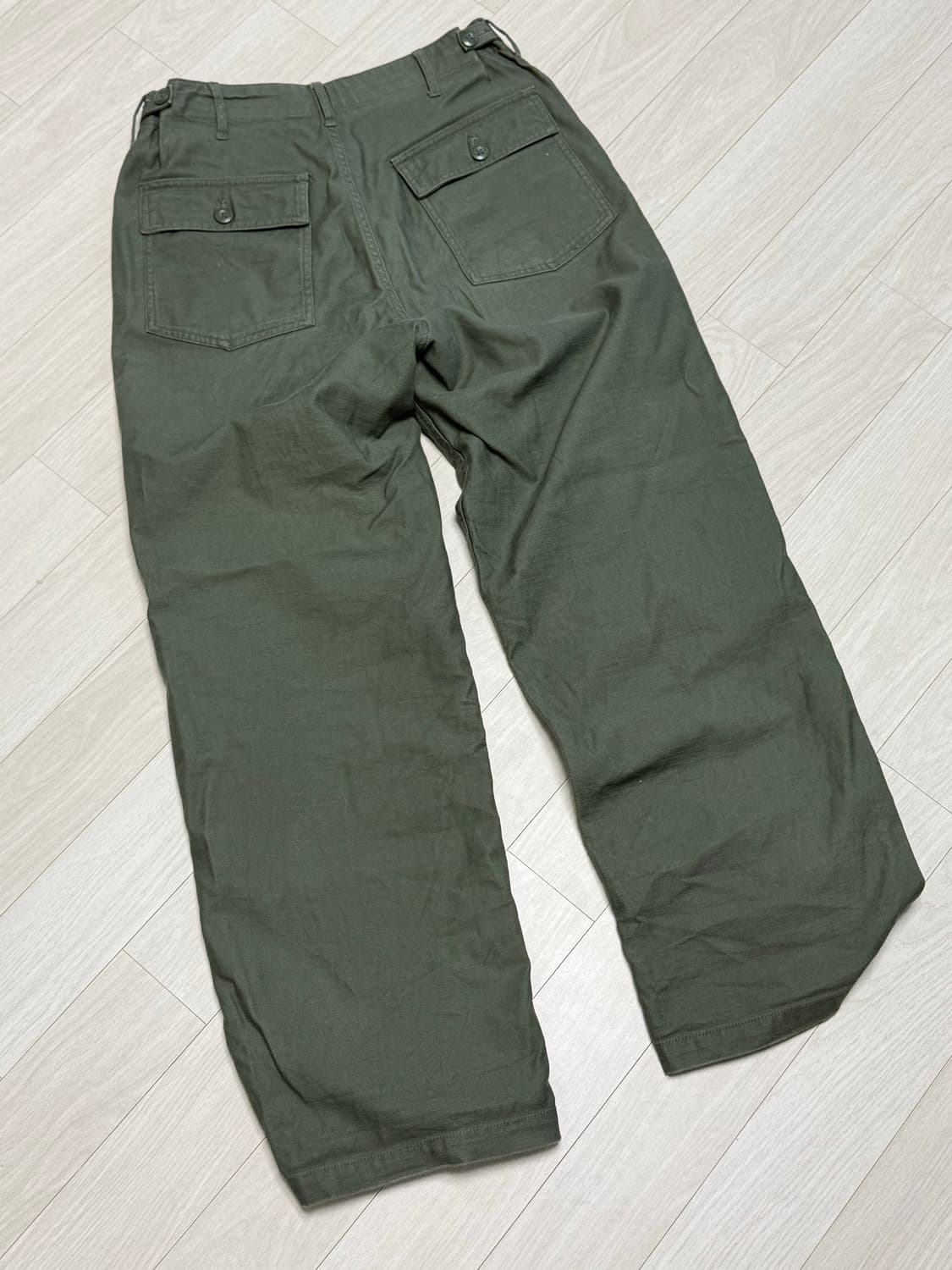 무신사스탠다드 와이드핏 퍼티그 팬츠 31 상품이미지2