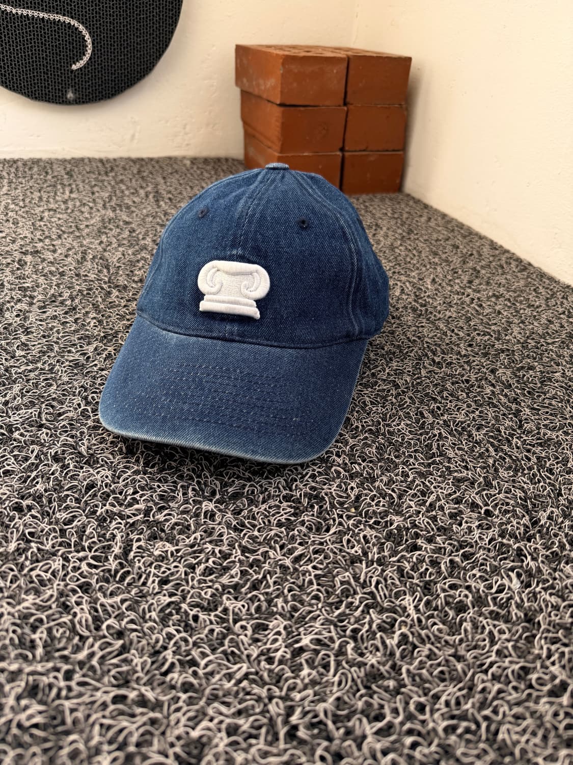 YCH 자수 데님 베이스볼 캡 상품이미지3