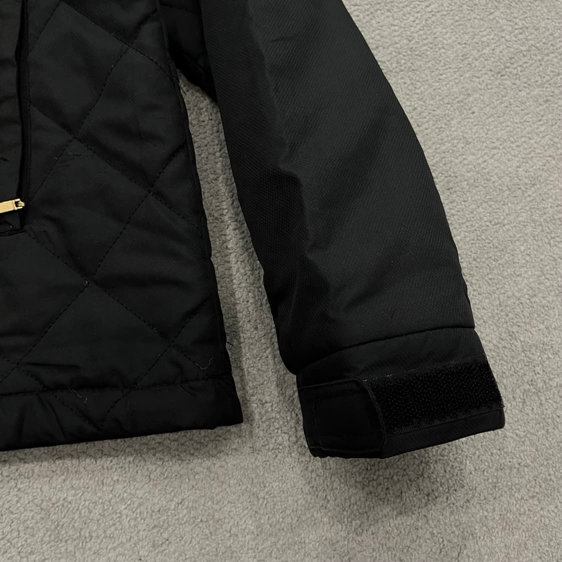 85 아디다스 블랙 우븐 패딩 트랙탑 자켓 상품이미지3