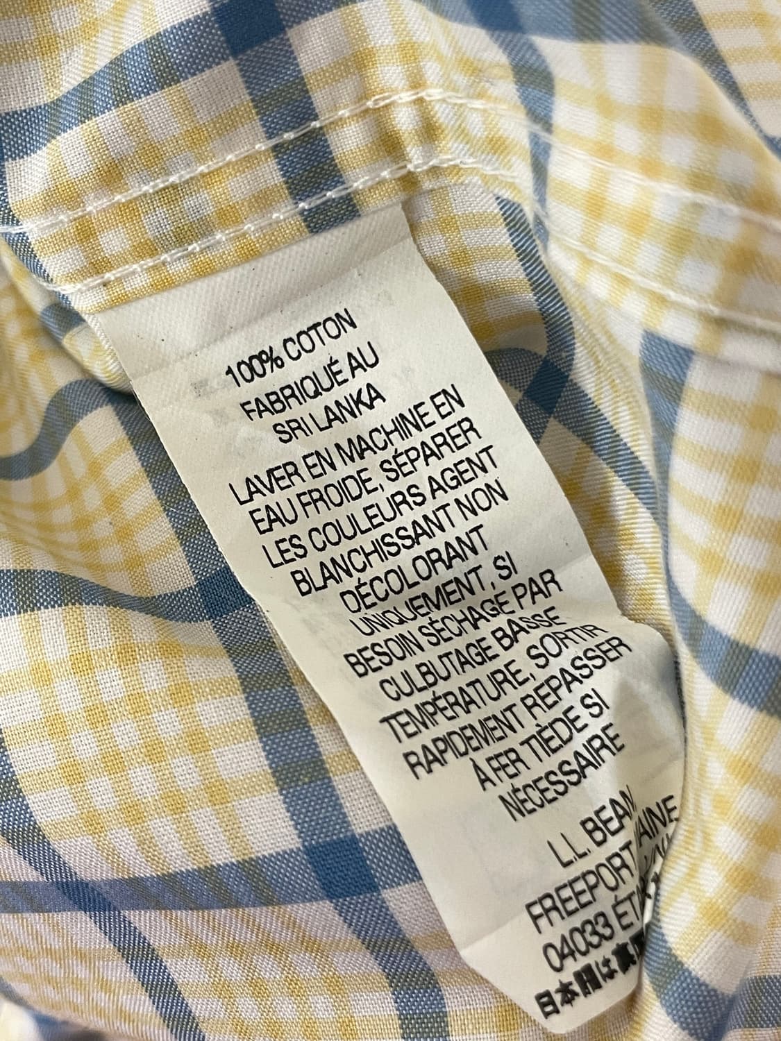 엘엘빈 체크 셔츠  상품이미지6