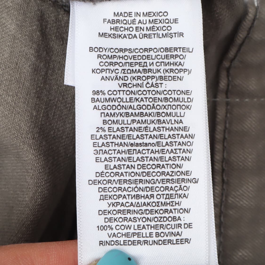 폴로 랄프로렌 그레이 워크 데님팬츠 상품이미지8