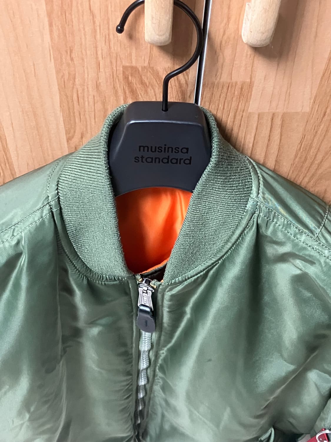 알파인더스트리 ma-1 세이지 M 레귤러핏 상품이미지5