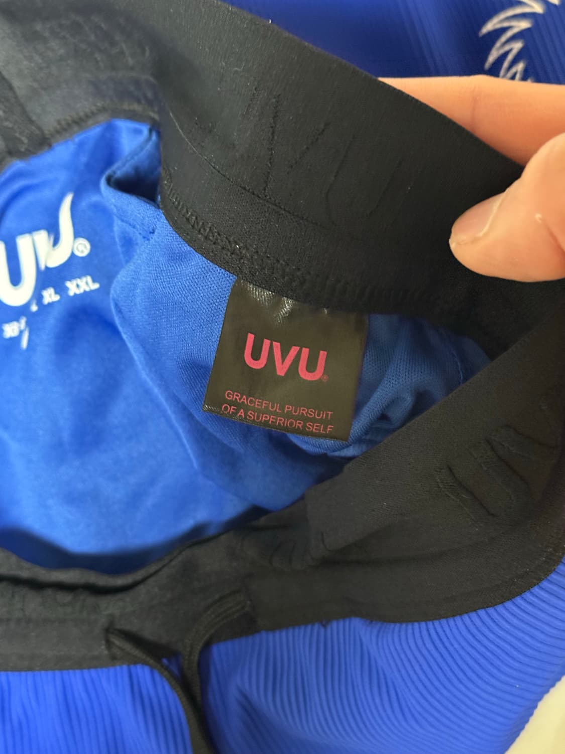 UVU 하프타이즈 잉크블루 M 상품이미지4